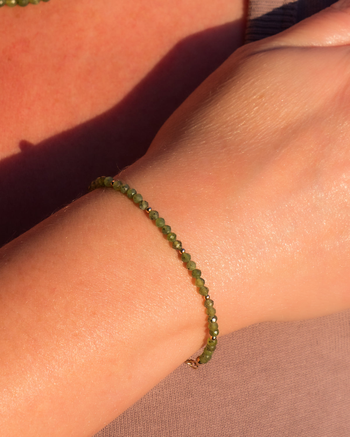 Boreal Woodland Canadian Jade Bracelet