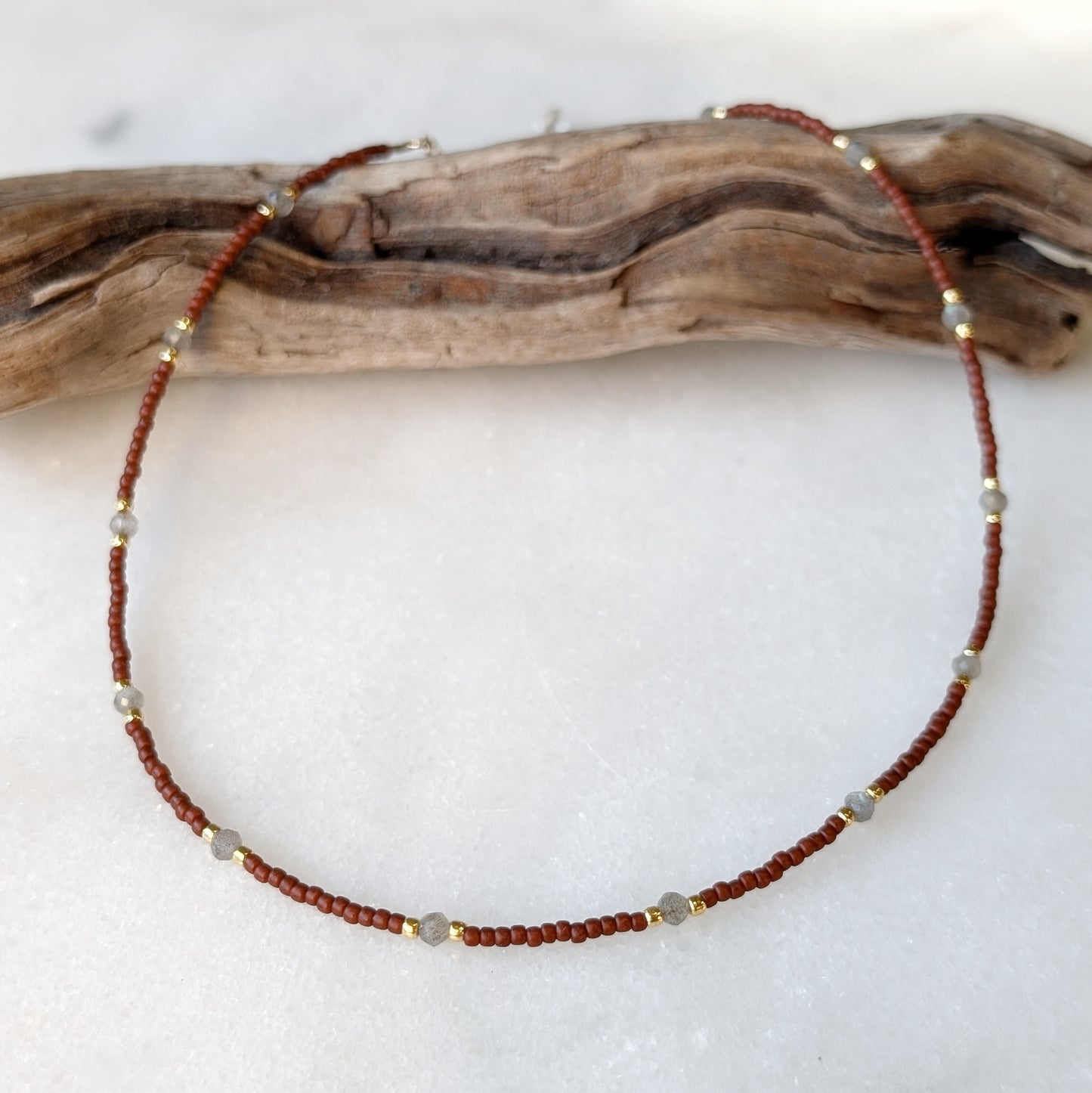 Labradorite Autumn Transformation Necklace