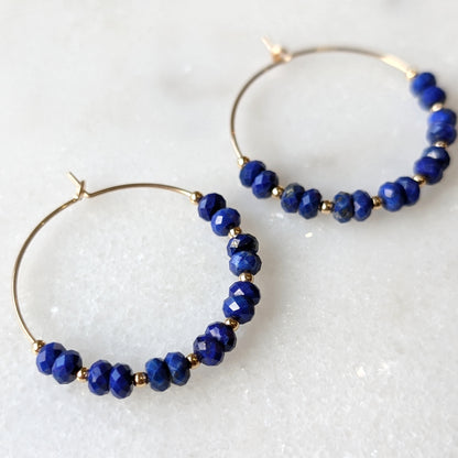 Lapis Hoops