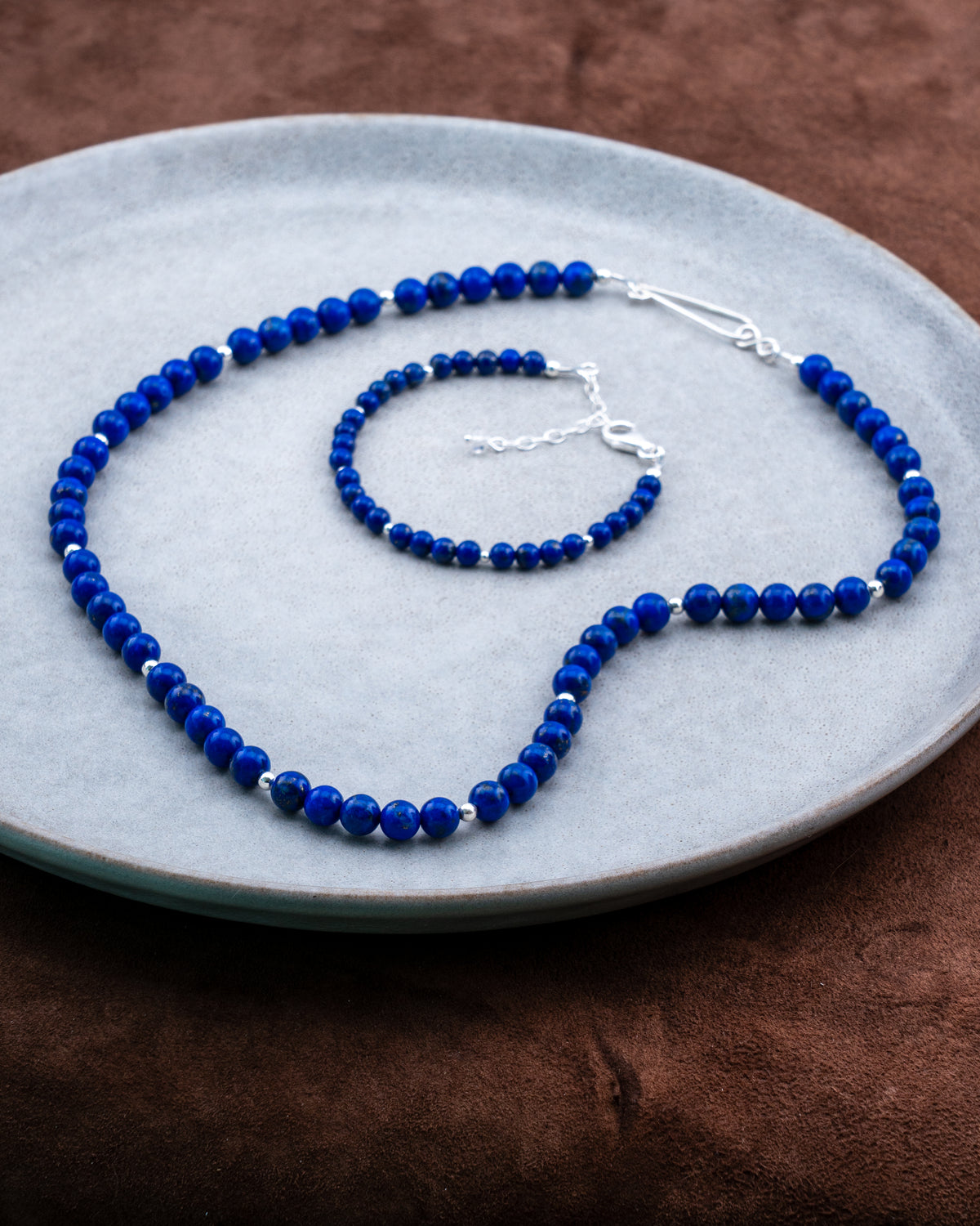 Cobalt Dusk Lapis Necklace