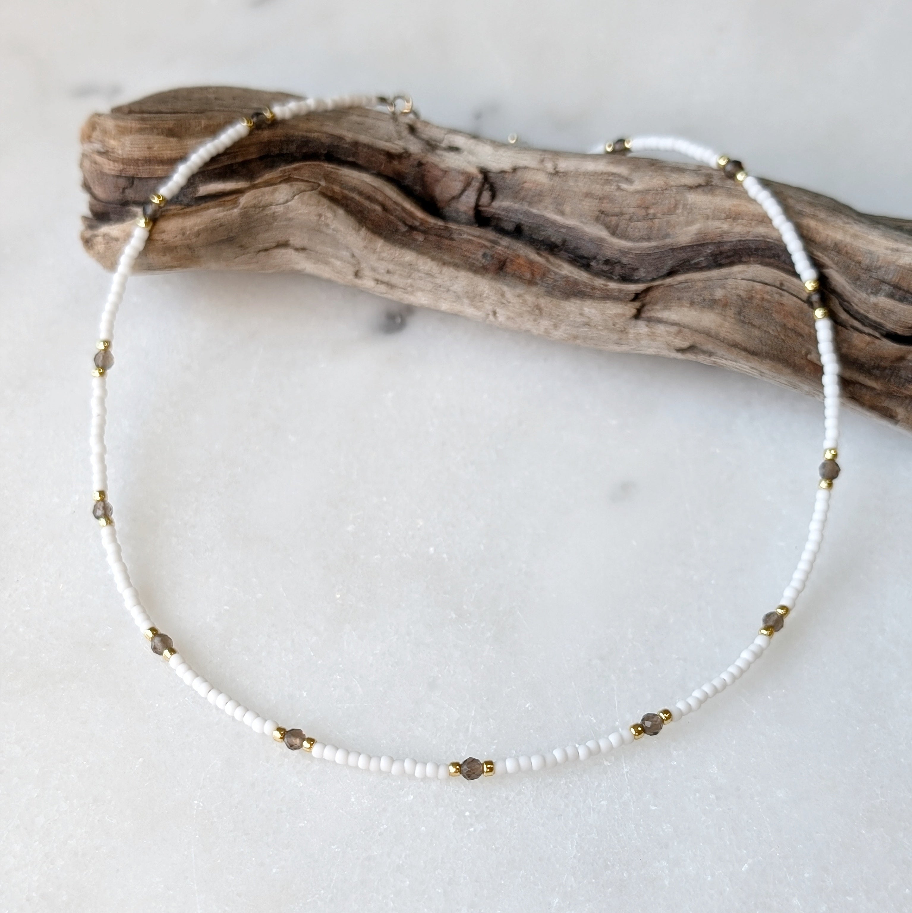 Smoky Quartz Earth Grounding Necklace