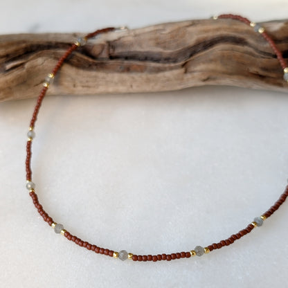 Labradorite Autumn Transformation Necklace