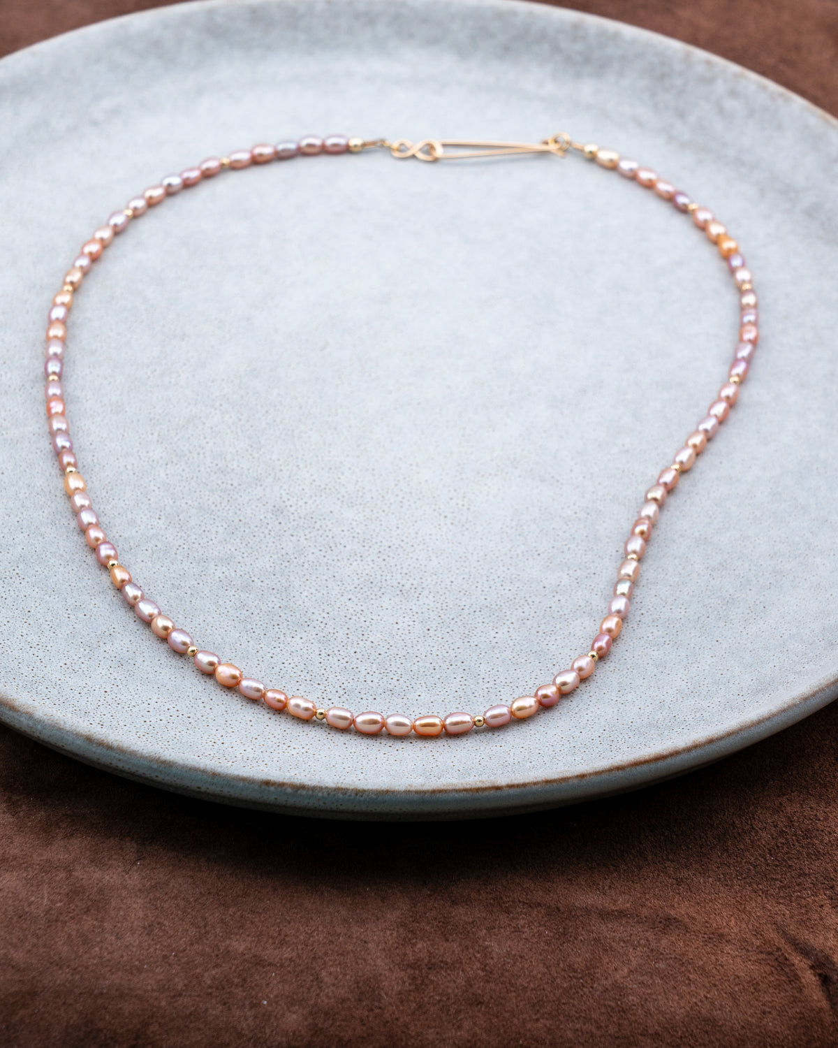 Autumn Ember Freshwater Pearl Necklace