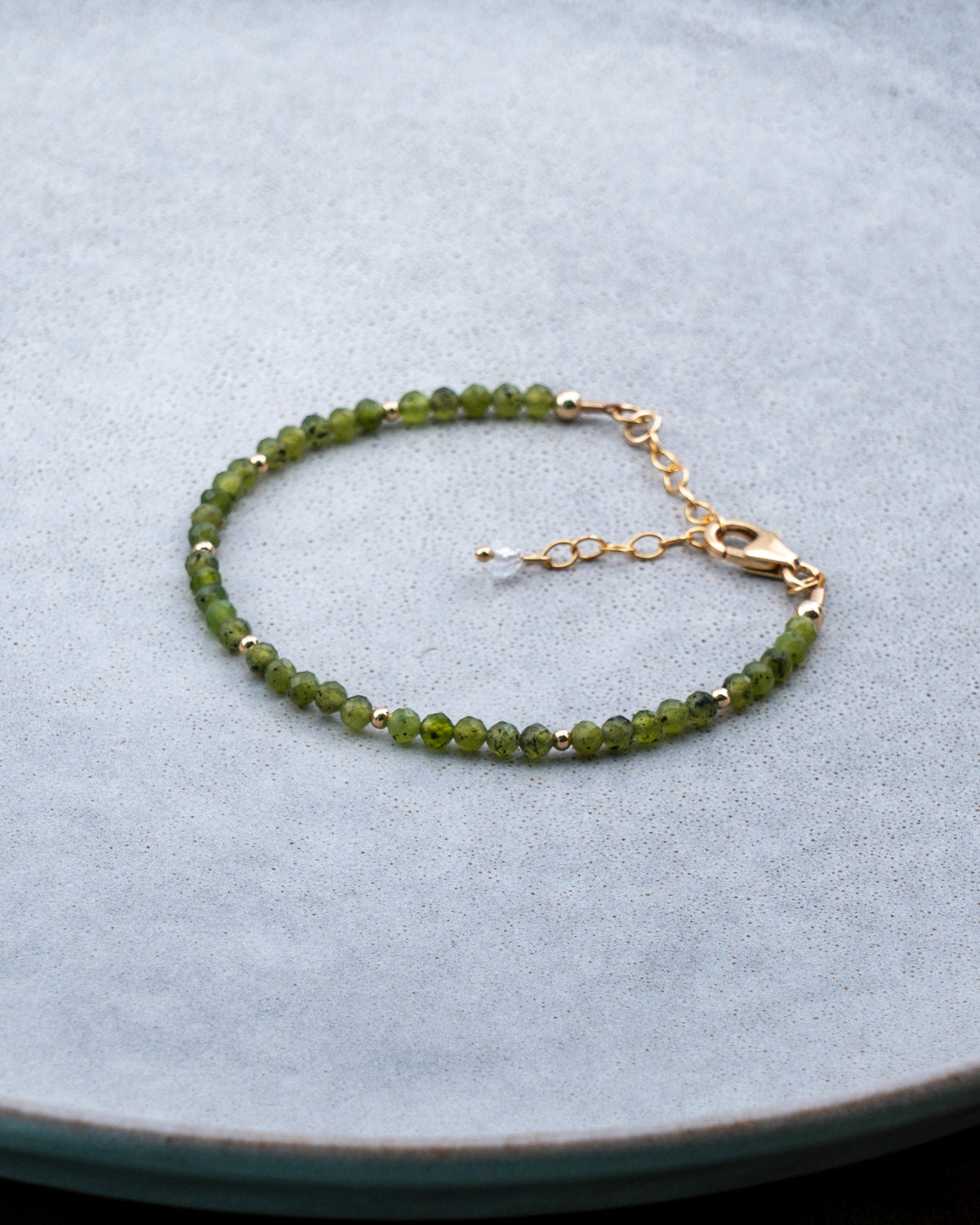 Boreal Woodland Canadian Jade Bracelet