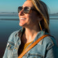 Seaside Sunset Long Beaded Fringe Earrings